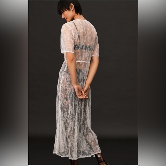 Anthropologie Lace Maxi Dress - Size XL - Picture 5 of 11